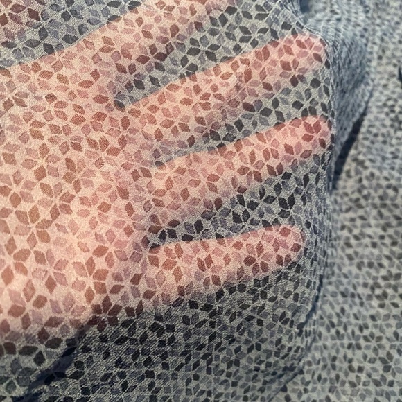 REBECCA Taylor sheer blouse size 4 - Picture 5 of 5